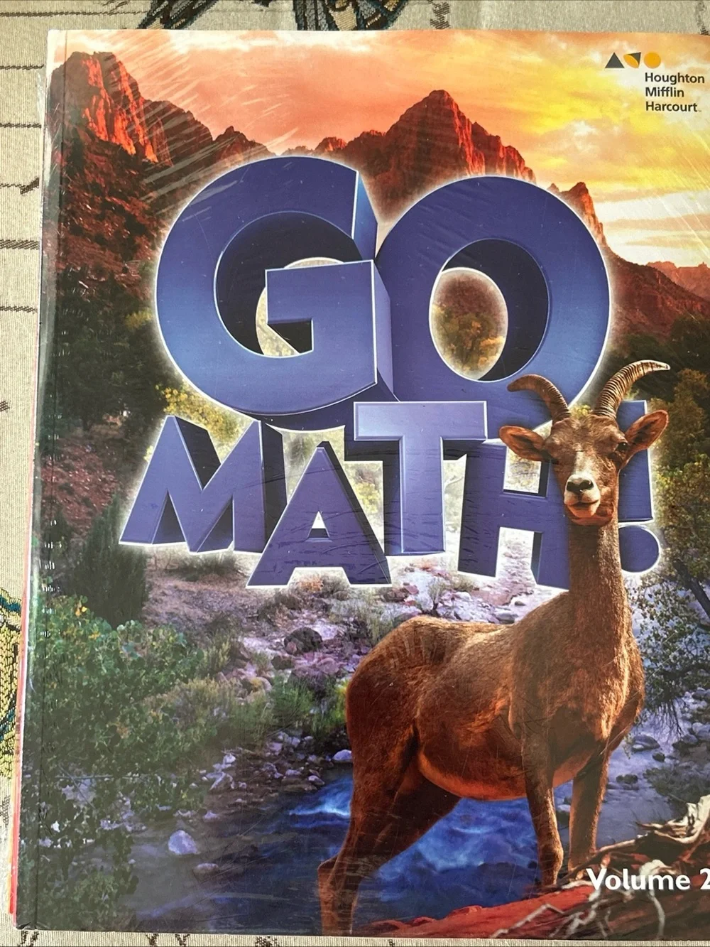 Houghton Mifflin Harcourt GO MATH 6 th grade vol 1 and 2